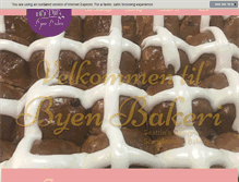 Tablet Screenshot of byenbakeri.com